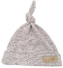Baby in World Czapka Niemowlęca Smerfetka 0-3m Szary Melanż 