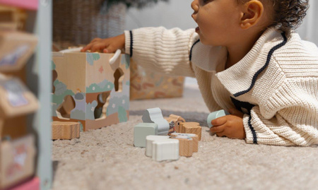 Joueco The Wildies Family Drewniany sorter