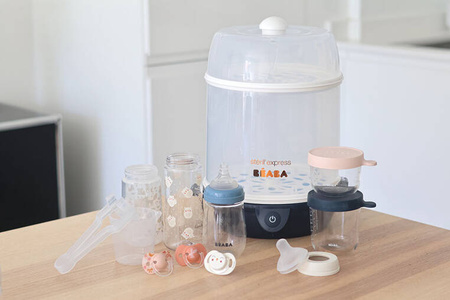 Beaba Sterylizator parowy 2w1 Night blue