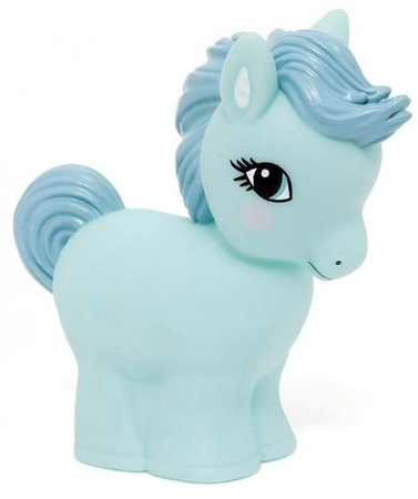 Petit Monkey Miękka Pastelowa Lampka Nocna LED Kucyk Błękitny