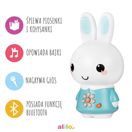 Alilo Króliczek Honey Bunny G6PRO Pudrowy Róż