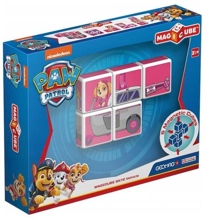 MagiCube Klocki Magnetyczne PawPatrol  Skye Vehicle