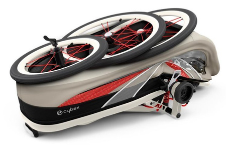 Cybex Zeno Wielofunkcyjna Przyczepka Do Biegania Do Roweru Cybex Sports Bleached Sand