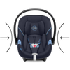 Cybex Aton M I-Size & SensorSafe 0-13 kg RWF Urban Black