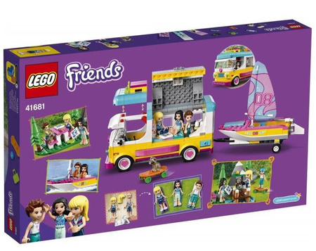 Lego Friends Leśny Mikrobus Kempingowy i Żaglówka