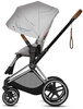 Cybex e-Priam 3.0 Rama ze Stelażem Siedziska + Tapicerka Wózek Spacerowy Koi Crystallized