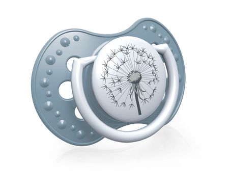 Lovi Dynamiczny Smoczek Uspokajający Silikonowy 3-6m 2szt. 22/870 Botanic Boy