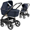 PegPerego Veloce TC Belvedere Wózek Głeboko-Spacerowy Blue Shine
