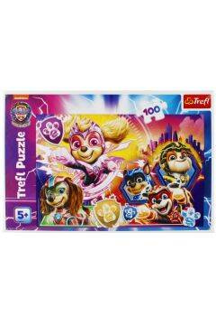 Trefl Puzzle 100 el. Poznaj Mighty Pups 