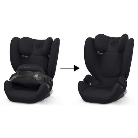 Cybex Pallas B I-Size Fotelik Samochodowy 9-50 kg Pure Black + Babysafe Nakładka Na Pas