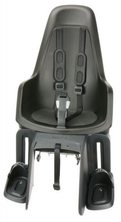 Bobike Fotelik Rowerowy One Maxi 1P&E BD Na Bagażnik i Na Ramę Urban Black