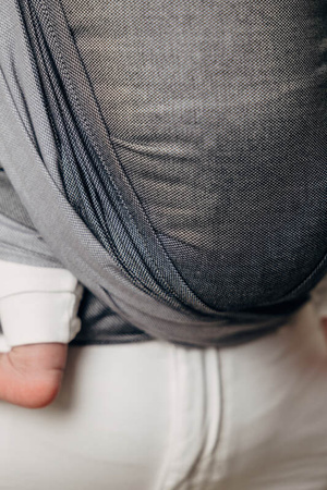 LennyLamb Howlit Moja pierwsza chusta do noszenia dzieci, 4,6m, tkana splotem skośno-krzyżowym (100% bawełna) 