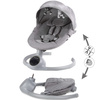 Kidwell Reve Leżaczek Elektryczny 2w1 Gray Silver