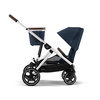 Cybex Siedzisko Do Wózka Gazelle S Rama Srebrna Ocean Blue