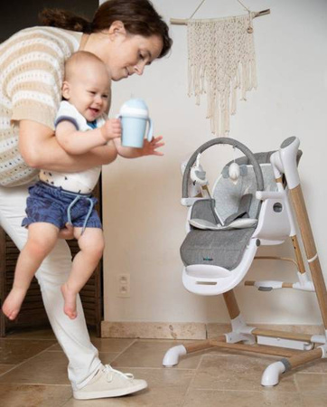 Bo Jungle Kubek do Picia ze Słomką BioPlastik CPLA Blue 