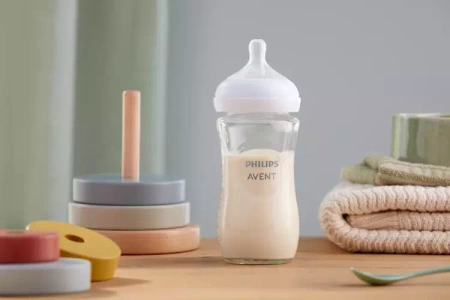 Avent Natural 3 Butelka Responsywna Szklana 1m+ 240ml