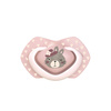 Canpol Babies Smoczek Silikonowy Symetryczny Bonjour Paris 18m+ 2szt. 22/649 Girl