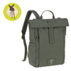 Lassig Green Label Plecak dla mam z akcesoriami Rolltop Up Backpack olive