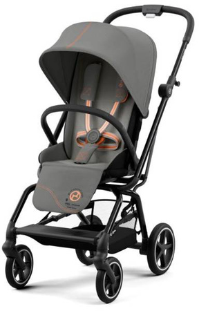 Cybex Eezy S Twist + Plus 2 Wózek Spacerowy Lava Grey Czarna Rama 2023