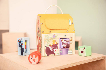 Lilliputiens Drewniany Domek Dźwiękowy 12m+