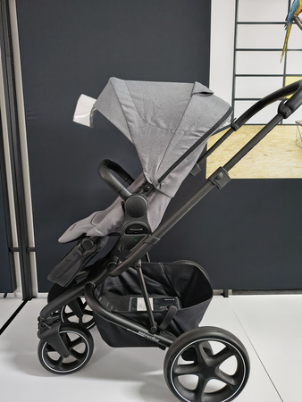[OUTLET] Easywalker Harvey 3 Wózek Spacerowy Fossil Grey (zawiera stelaż, siedzisko z budką i pałąkiem z ekoskóry)
