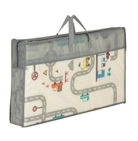 Petite&Mars Dwustronna, Składana Mata do Zabawy Campy Elephant&City