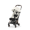 Cybex Coya Wóżek Spacerowy Rama Rosegold Off White + Cybex Coya Moskitiera Black