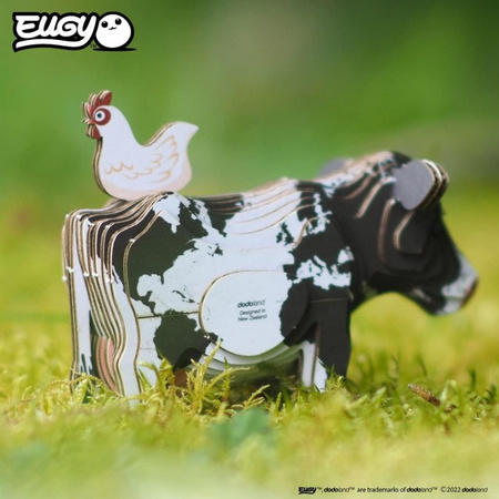 Eugy Eko 3D Układanka Krowa