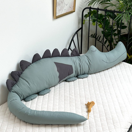 SenLove Smokozaur Poduszka Przytulanka Bawełniana Zielona