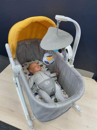 [OUTLET] Kinderkraft Unimo 5w1 Leżaczek Forest Yellow