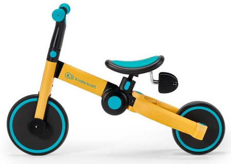 Kinderkraft 4TRIKE  Rowerek Trójkołowy  Primrose Yellow