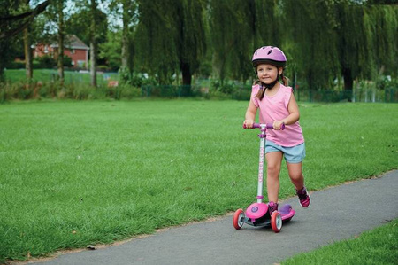 Trunki Składna Hulajnoga Duża Różowa