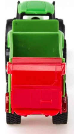 Siku Traktor Z Przyczepą S1673 