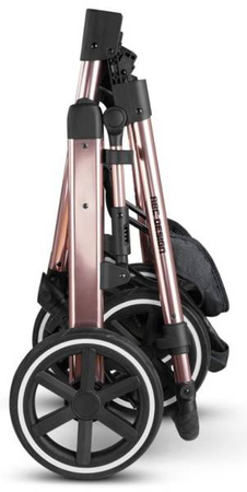 ABC Design Salsa 4 Air Wózek Głęboko-spacerowy 2w1 + akcesoria 2023 Bubble