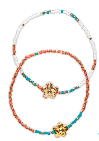 Janod Zestaw do tworzenia biżuterii Bransoletki przyjaźni 8+