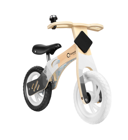 Lionelo Rowerek Biegowy Drewniany Willy Carbon