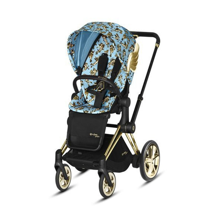 Cybex E-Priam Wózek Spacerowy - Edycja Jeremy Scott Cherub Blue by Jeremy Scott