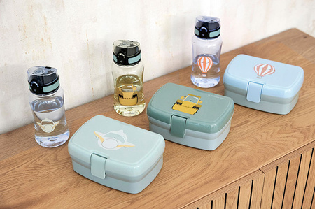 Lassig Lunchbox z wkładką Tiny Drivers Samolot