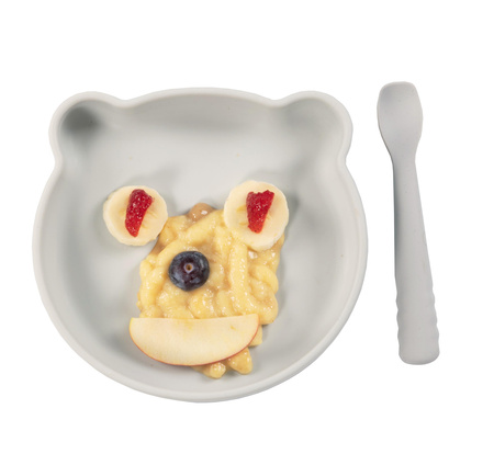 Bo Jungle Łyżeczki silikonowe 2 szt. Grey