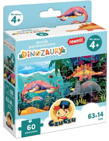 CzuCzu Puzzle Panoramiczne  Dinozaury