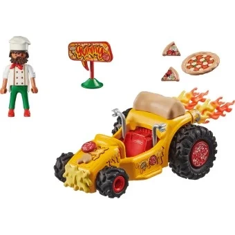 Playmobil - Funstars Racing: Pizza Gokart 71634