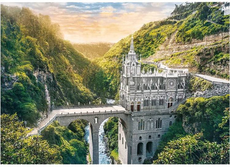 Trefl Sanktuarium Las Lajas Kolumbia Puzzle 1000 Elementów