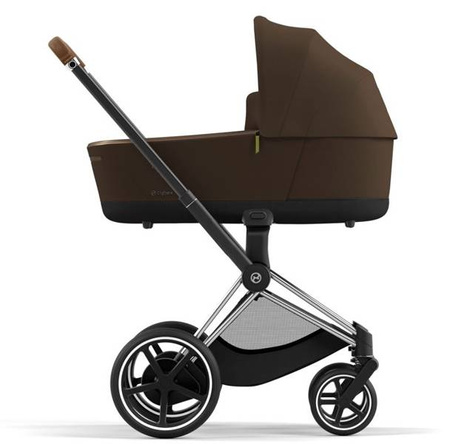 Cybex e-Priam 3.0 Wózek Głęboko-Spacerowy + Cloud Z Fotelik Samochodowy 0-13 kg Zestaw 3w1 Khaki Brown