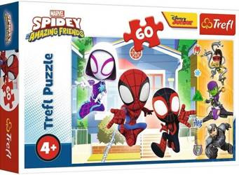 Trefl w Świecie Spidey'a Puzzle 60 Elementów
