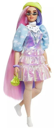 Barbie Extra Moda Lalka + Zwierzątko  GRN27 GVR05
