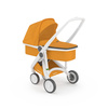 Greentom Wózek Carrycot White-Sunflower
