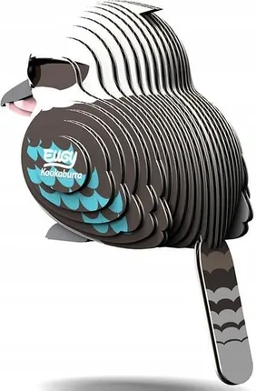 Eugy Eko 3D Układanka Ptak Kukabura