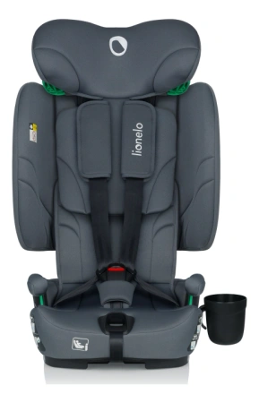 Lionelo Nelly i-Size Fotelik Samochodowy 9-36 kg Grey Graphite