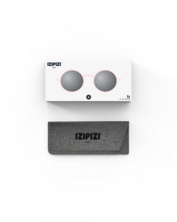 IZIPIZI Okulary Przeciwsłoneczne dla Dzieci 5-10 lat Pink G