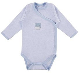 Body Baby Love z Długim Rękawem Niebieskie r.68